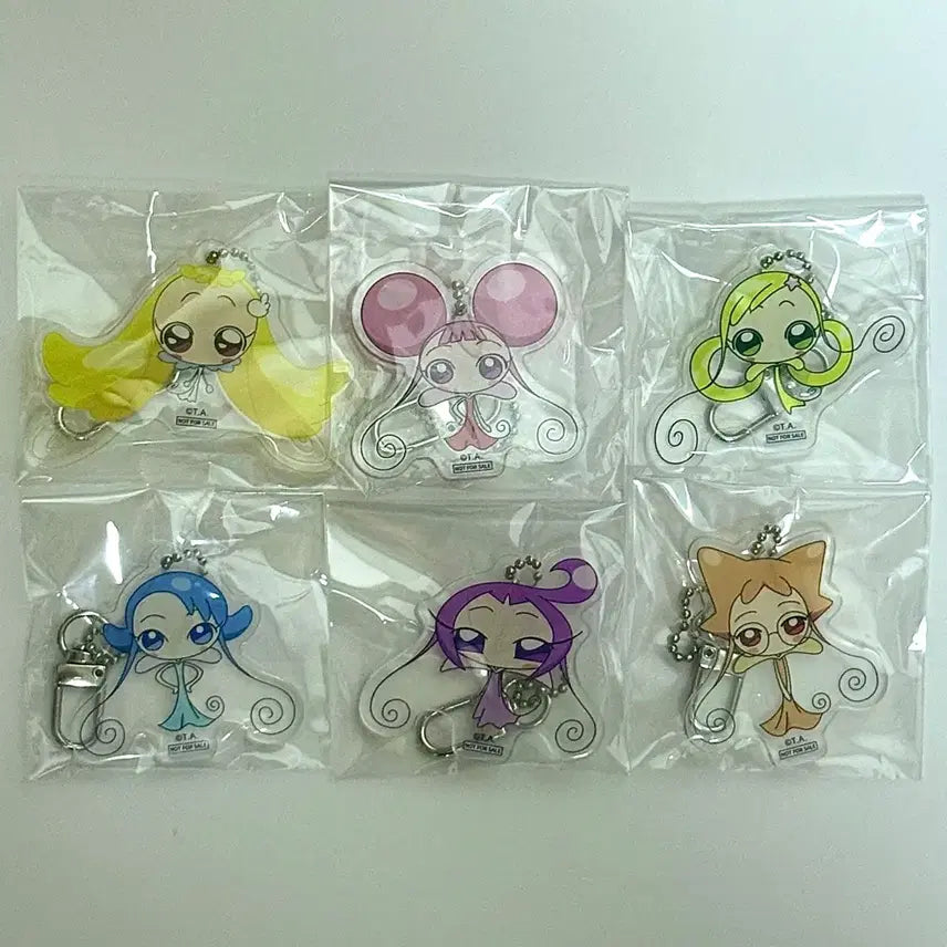 [SOLD OUT] 꼬마마법사레미 브이스퀘어 팝업 요정키링 6종 일괄