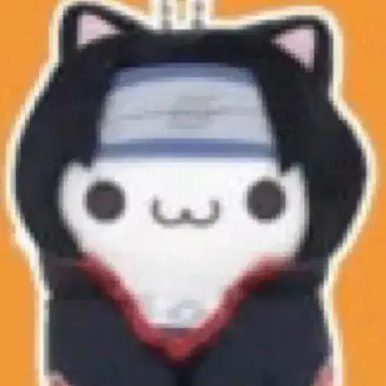 [BUNJANG] Naruto Akatsuki Itachi Megacats Chibi Plush / 나루토) 아카츠키 이타치 메가캣 치비누이 치비구루미 냐루토