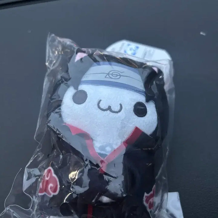 [BUNJANG] Naruto Akatsuki Itachi Megacats Chibi Plush / 나루토) 아카츠키 이타치 메가캣 치비누이 치비구루미 냐루토