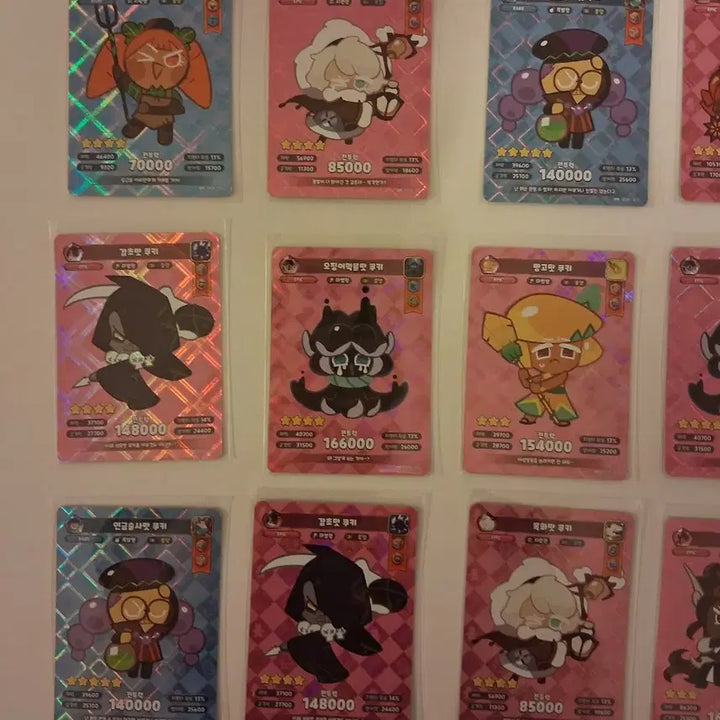 [BUNJANG] Cookie Run Kingdom SR Card Bundle Set (19 Cards) / 쿠키런 킹덤 SR 카드 19장 일괄