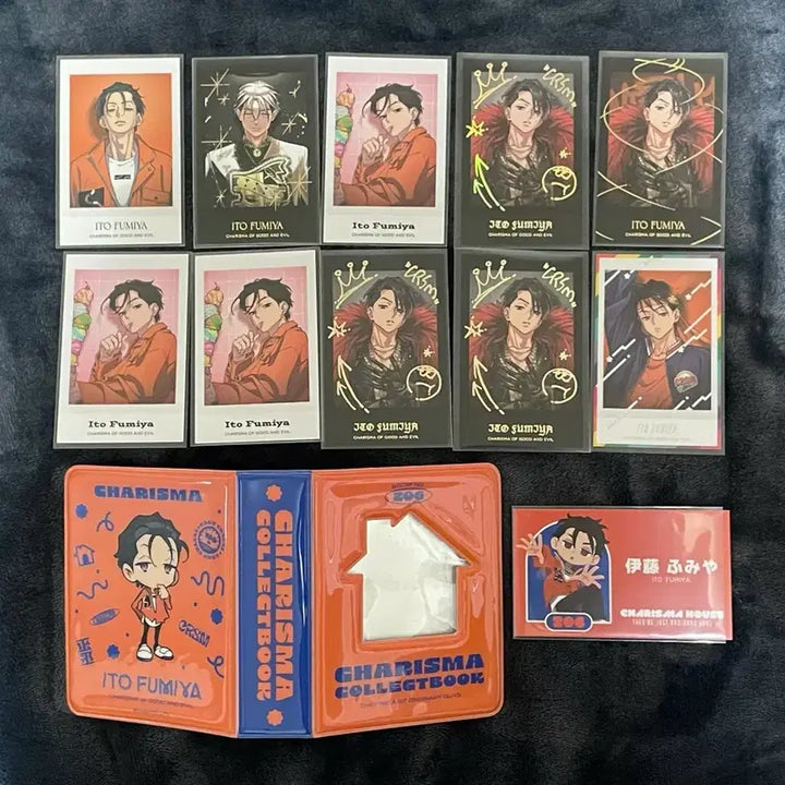 [BUNJANG] Charisma House Ito Fumiya Binder Collect Book Cheki Pasa Card Bundle Set / 카리스마 하우스 이토 후미야 바인더 콜렉트북 체키 파샤 카드 일괄