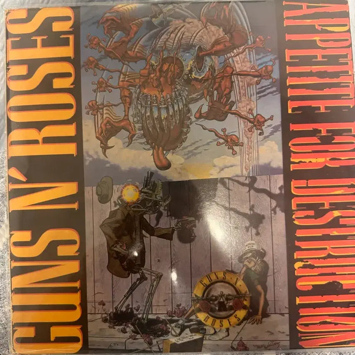 [SOLD OUT] 건즈 앤 로지스 Appetite for Destruction LP