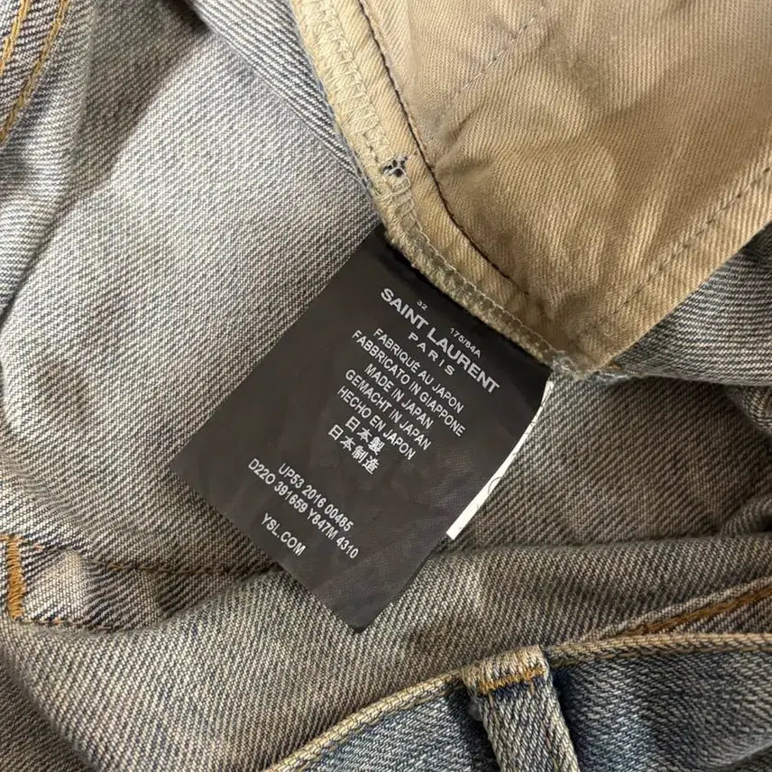 [BUNJANG] Saint Laurent 16 Season Edie Sliman Jeans / 생로랑 16시즌 청바지 에디슬리먼