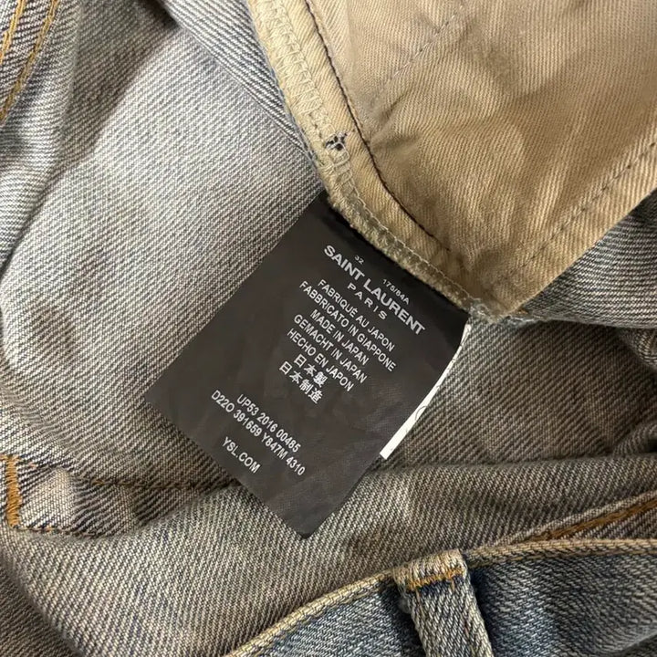[BUNJANG] Saint Laurent 16 Season Edie Sliman Jeans / 생로랑 16시즌 청바지 에디슬리먼