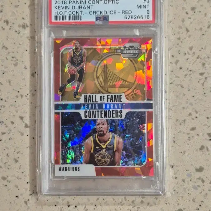 [BUNJANG] Kevin Durant PSA 9 "Court Kings Optic" Holo Red Trading Card / 케빈듀란트 등급카드(PSA9) 팝니다
