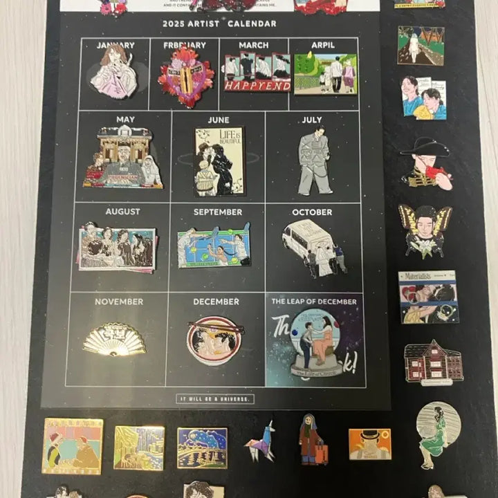 [BUNJANG] Bundle Set of 33 Official and Rare Movie Badges / 일괄) 영화 공식 및 희귀 뱃지 33종 급처