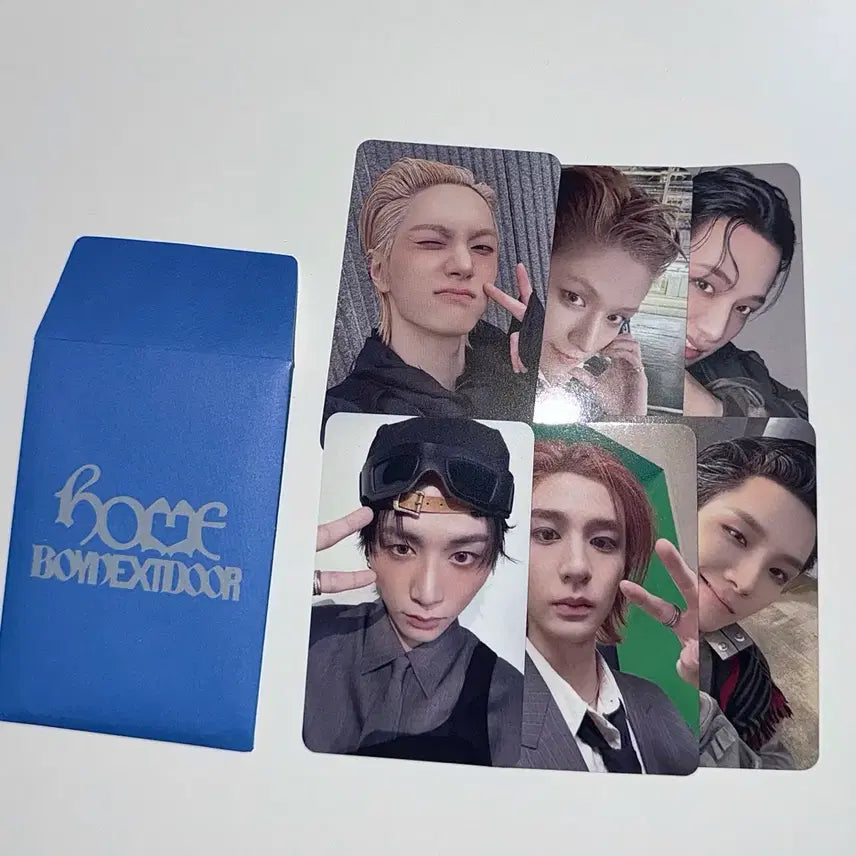 [SOLD OUT] 보이넥스트도어 똑똑똑 바이럴 공방포카 세트 양도 보넥도 공방포카