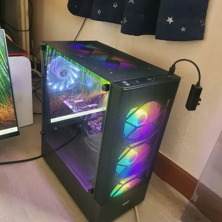 [BUNJANG] Intel Core i5-9400F / AMD RX 570 8GB / 16GB RAM Custom Desktop PC / 컴퓨터 본체 i5 9400f. rx 570 8G.  16gb