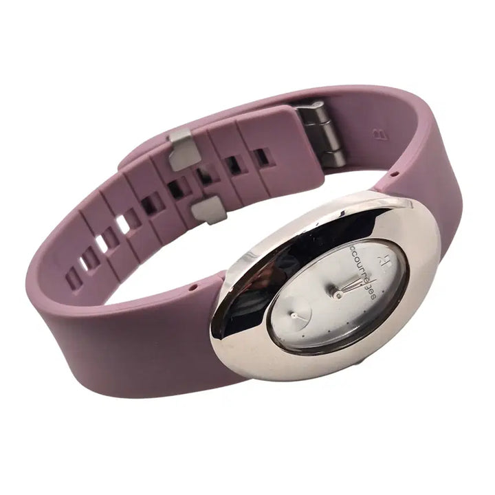 [BUNJANG] Courrèges 1999 Limited Edition Space Age Oval Bracelet Watch / 90s 꾸레쥬 한정 스페이스 에이지 오발 팔찌 시계