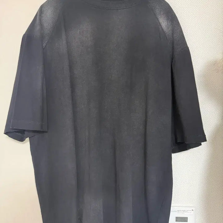 [BUNJANG] ETCE Feather Damage Tee (Black) - L Size / ETCE FEATHER DAMAGE TEE (BLACK) L 사이즈