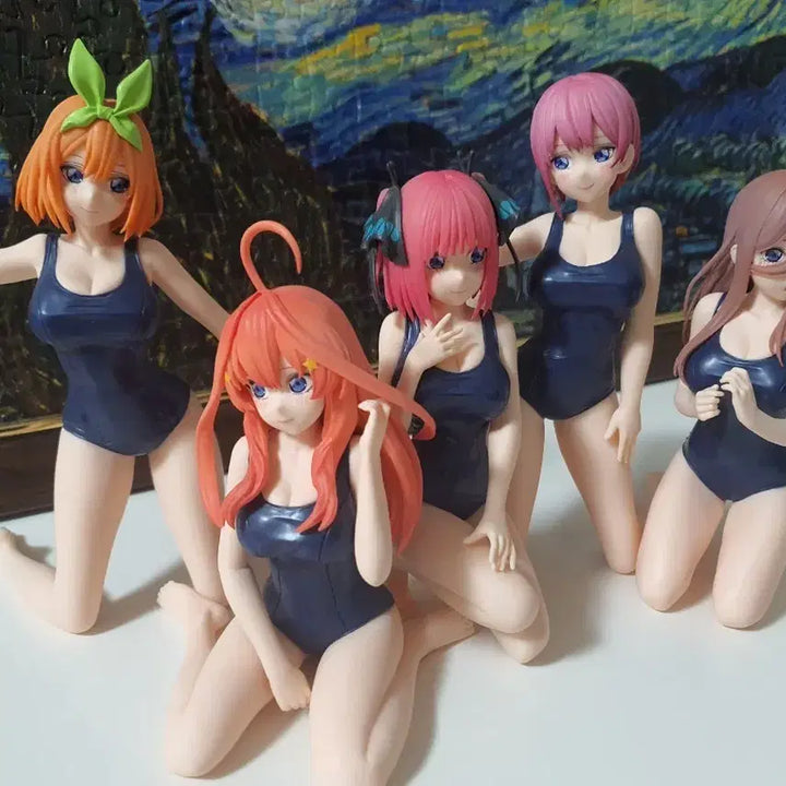 [BUNJANG] The Quintessential Quintuplets Swimsuit Figure Bundle Set / 5등분의 신부(오등분의 신부) 수영복 피규어 일괄