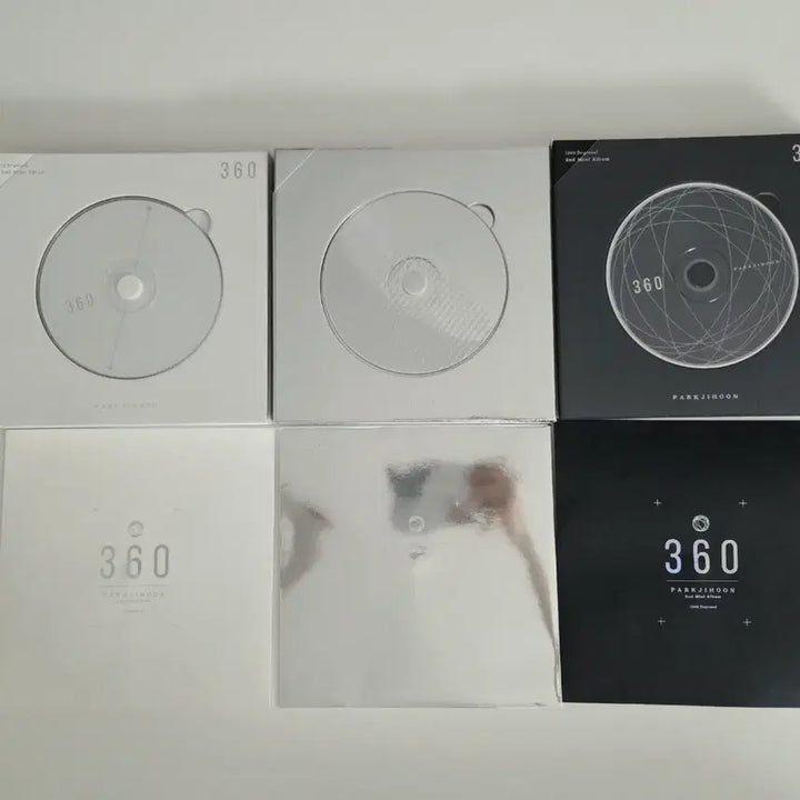 [BUNJANG] Park Ji Hoon 360 2nd Mini Album 3 Ver. Bundle Set / 박지훈 360 2집 미니앨범 3종 세트