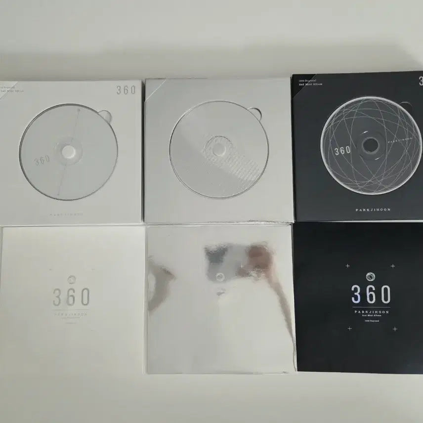 [BUNJANG] Park Ji Hoon 360 2nd Mini Album 3 Ver. Bundle Set / 박지훈 360 2집 미니앨범 3종 세트