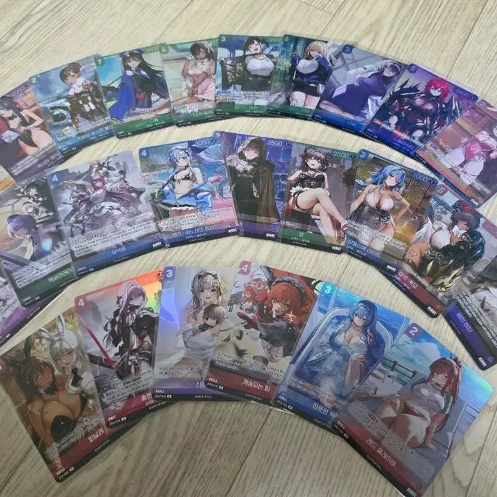 [BUNJANG] Nikke Rebellion Arena SR Trading Card Set (25 Unique) / 니케 리벨아레나. SR 노중복 25종 TCG