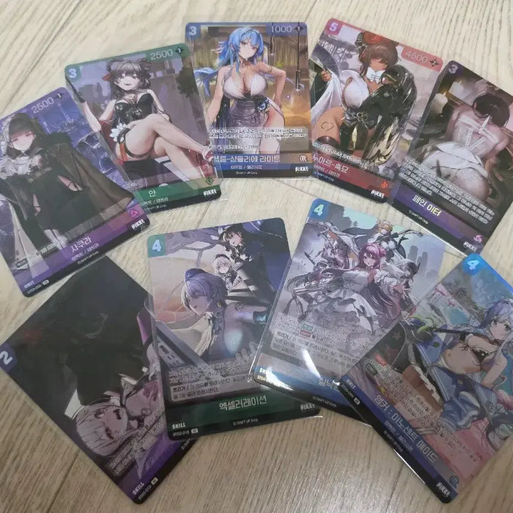 [BUNJANG] Nikke Rebellion Arena SR Trading Card Set (25 Unique) / 니케 리벨아레나. SR 노중복 25종 TCG