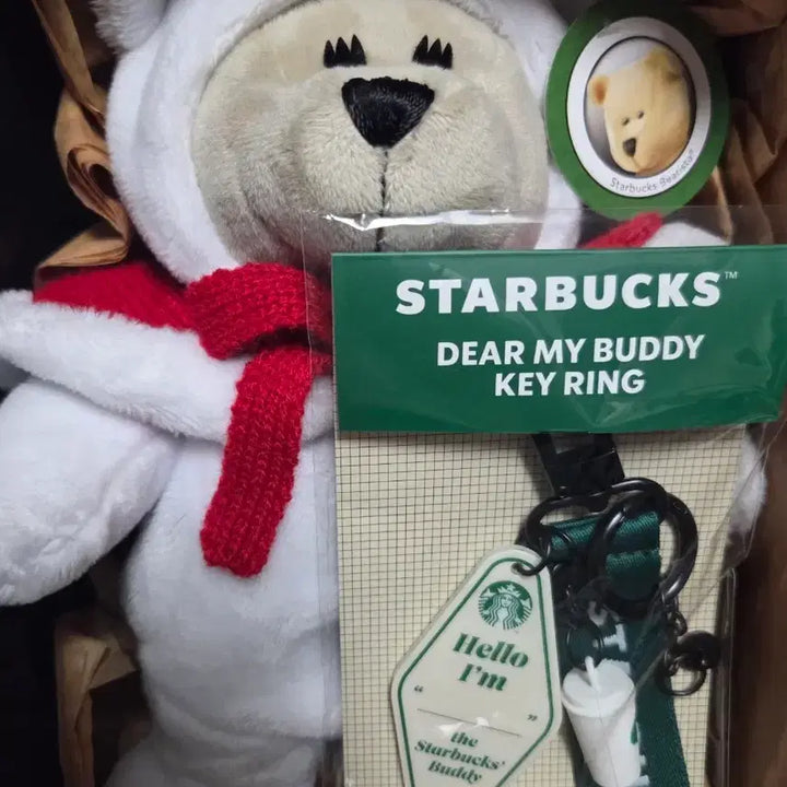 [BUNJANG] Starbucks 2019 Polar Bear Bearista Girl Charm Bundle / 스타벅스 19년 폴라베어 베어리스타 걸 디어마이버디키링 일괄