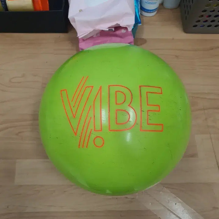 [BUNJANG] Used 14lb Brunswick Vibe Bowling Ball (Left Hand) / 중고볼링공 14p 바이브 왼손