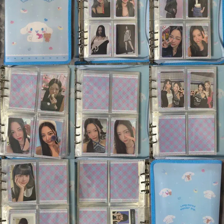[BUNJANG] LE SSERAFIM Eunchae Photocard Bundle with Cinnamoroll Binder / 르세라핌 은채 포카 시나모롤 바인더