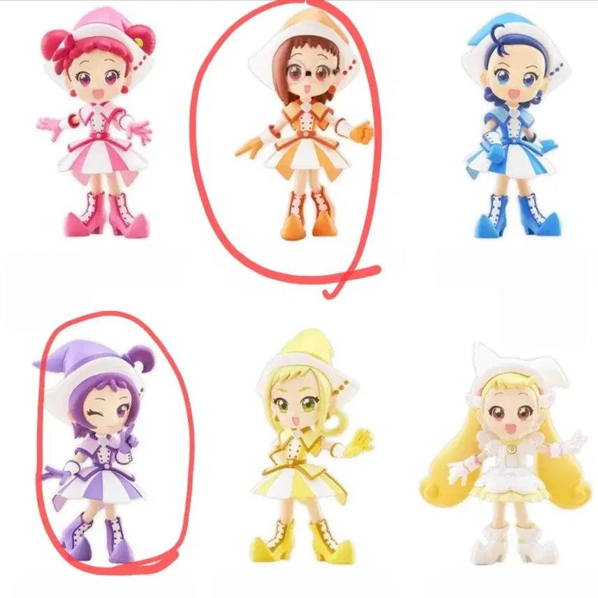 [BUNJANG] Palbus Remi Figure Bundle Set (May, Bora) / [일괄]PalVerse 팔버스 꼬마마법사 레미 판매(메이&amp;보라)