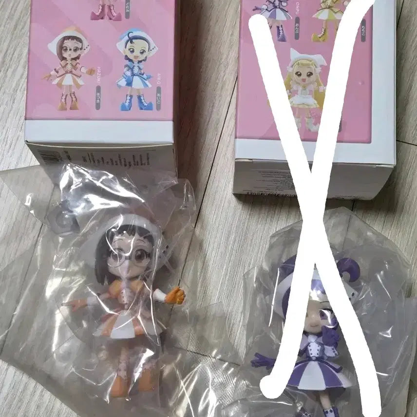 [BUNJANG] Palbus Remi Figure Bundle Set (May, Bora) / 팔버스 꼬마마법사 레미 판매(메이)