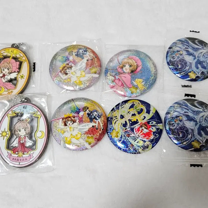 [BUNJANG] Cardcaptor Sakura Snapmiid Card &amp; Can Badge Set / 카드캡터체리 스냅마이드카드, 캔뱃지 등