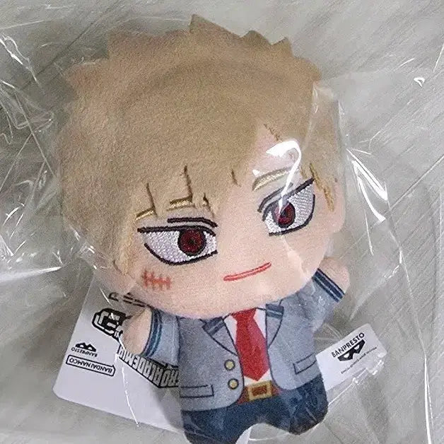 [BUNJANG] Bakugo Uniform Chibi Plush Bandai Banpresto My Hero Academia / 바쿠고 교복 치비구루미 11탄 미개봉 반프레스토 히로아카 누이