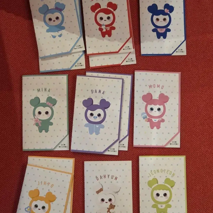 [BUNJANG] Twice 9 Types (13 Cards) Event Tickets / 트와이스 응모권 9종(13장) twice