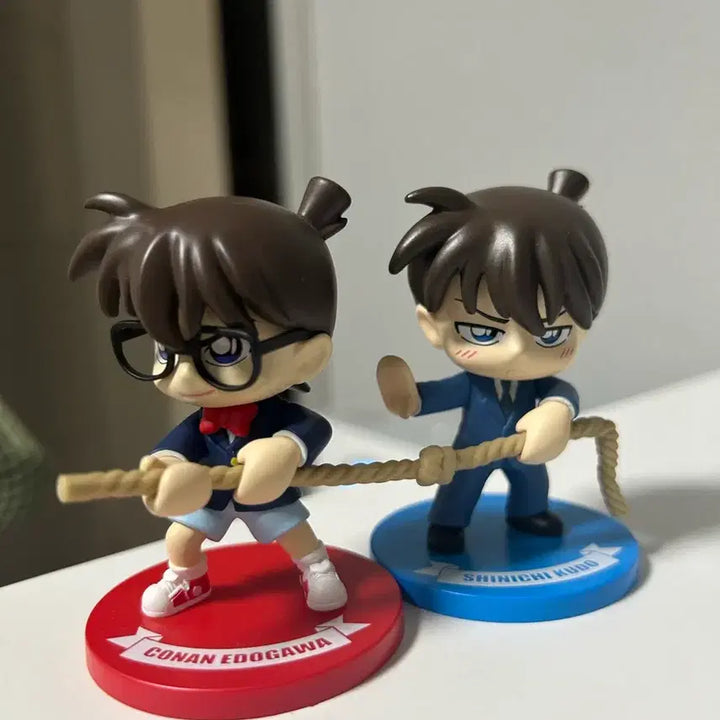 [BUNJANG] Detective Conan Conan / Shinichi Kudo Figure Set (2 Types) / [명탐정 코난]코난 남도일 피규어 2종 세트 (전시 상품)