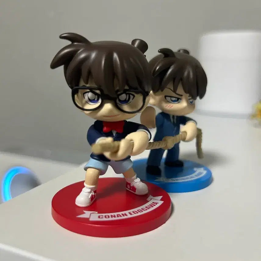 [BUNJANG] Detective Conan Conan / Shinichi Kudo Figure Set (2 Types) / [명탐정 코난]코난 남도일 피규어 2종 세트 (전시 상품)
