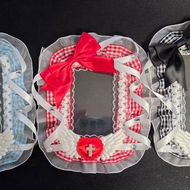 [BUNJANG] Lace Photocard Holder Bundle Set / 레이스 포카 홀더 탑로더 일괄 판매