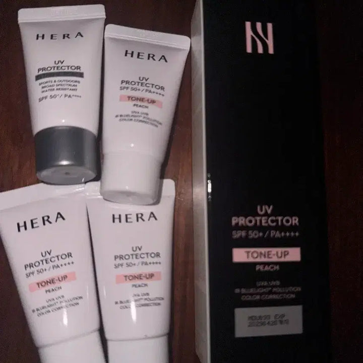 [SOLD OUT] 헤라 UV 프로텍터 톤업 선크림 50ml+15ml*3+익스트림 15ml