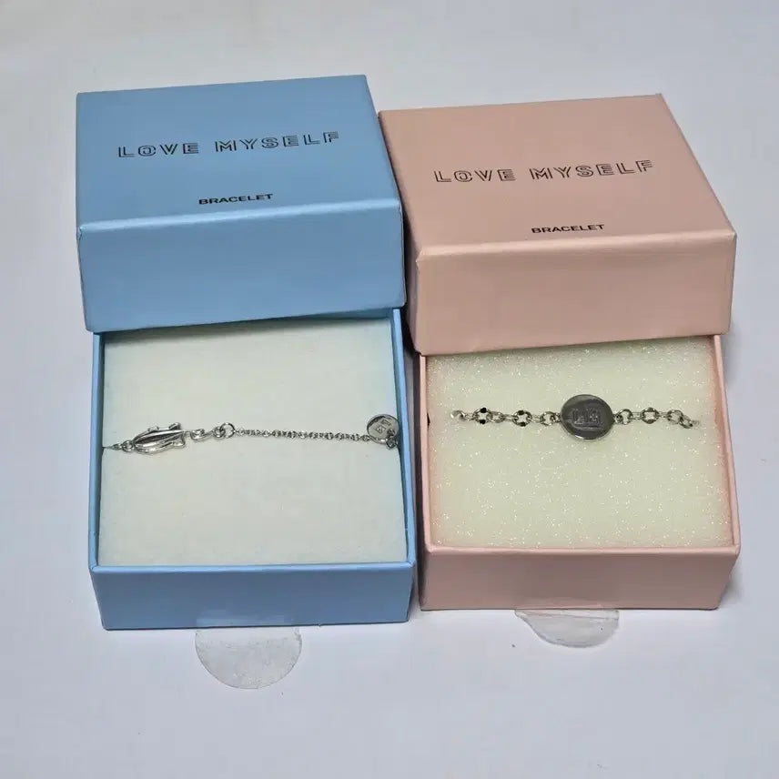 [BUNJANG] BTS LOVE MYSELF Campaign Bracelet Set / 방탄소년단 BTS LOVEMYSELF 캠페인 럽마셀 팔찌 세트(2개)