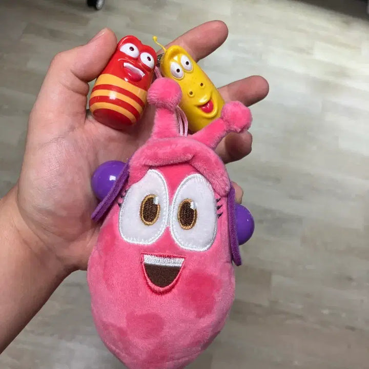 [BUNJANG] Lava Character Keyring Figure &amp; Doll Bundle Set / (일괄) 라바 키링 피규어,인형