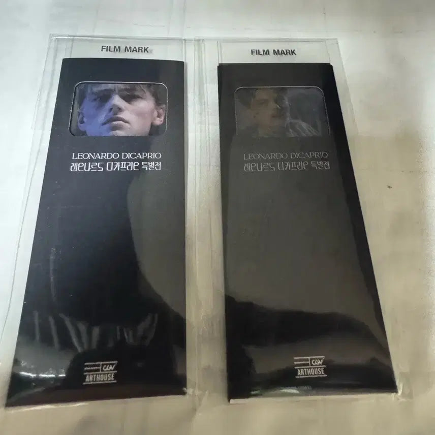 [BUNJANG] Leonardo DiCaprio CGV Film Mark Set (2 Types, Sealed) / cgv 레오나르도 디카프리오 필름마크 2종 미개봉 일괄
