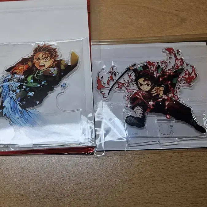 [BUNJANG] Demon Slayer Tanjiro Mugen Train Arc / Mugen Castle Arc Key Visual Acrylic Standee Bundle Set / (일괄) 귀멸의 칼날 탄지로 무한열차편, 무한성편 키비주얼 아크릴 스탠드