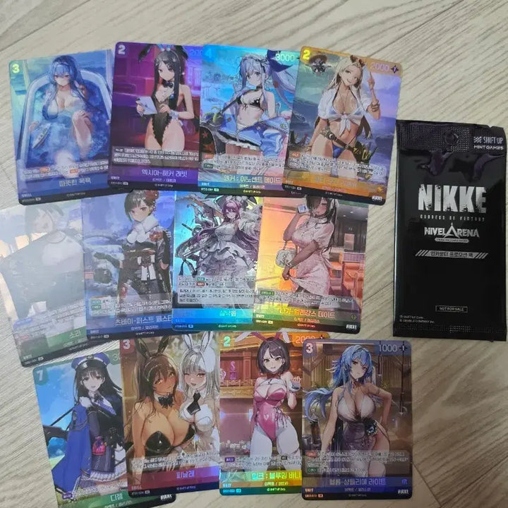 [BUNJANG] Niche Nivel Arena SR 12-Piece Bundle Set / 니케 니벨 아레나   SR 12종 일괄
