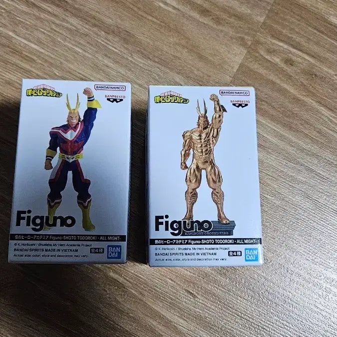 [BUNJANG] Banpresto My Hero Academia All Might Figure 2 Types Bundle Set / 피그노 반프레스토 나의 히어로 아카데미아 피규어 올마이트 2종 일괄
