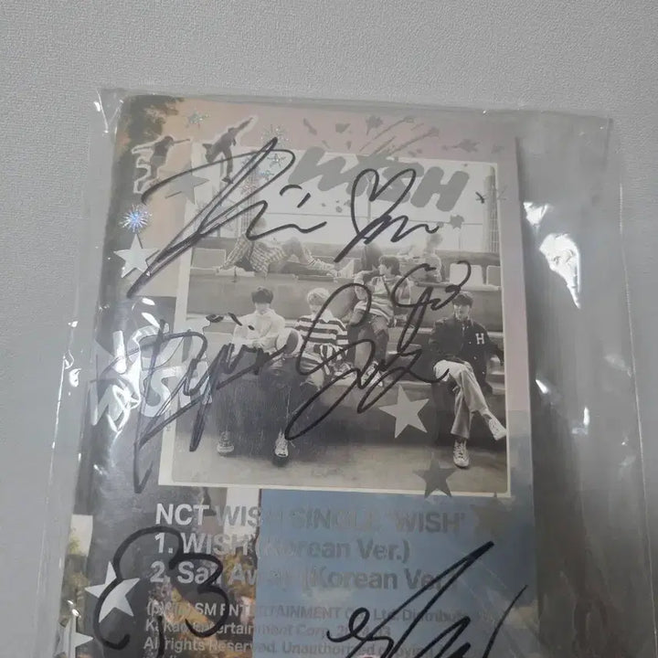 [SOLD OUT] NCT WISH 싱글 앨범 싸인반