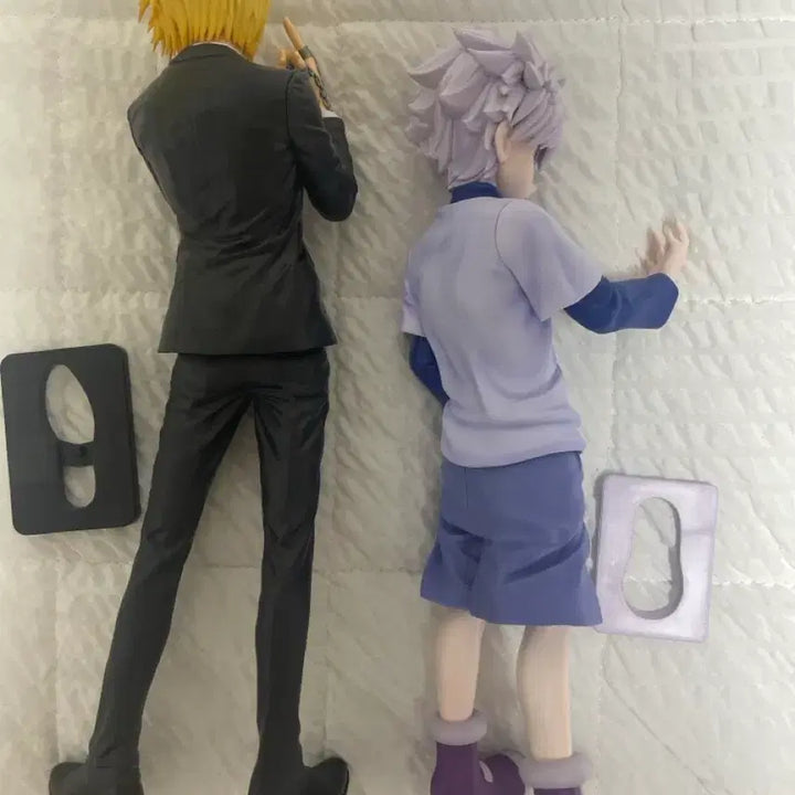 [BUNJANG] Hunter x Hunter Killua &amp; Kurapika Grandista Figure Bundle Set / 일괄)키르아,크라피카 그란디스타 피규어 상자 O