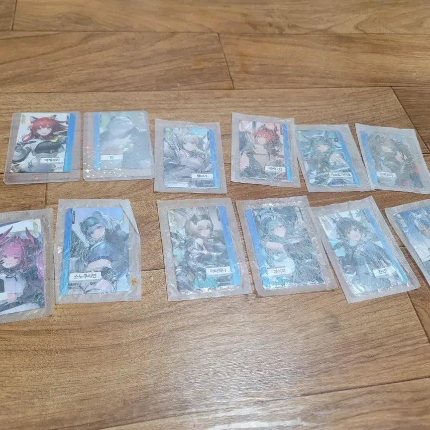 [BUNJANG] Endfield Hamburger Character Photocard Bundle Set / gs25 엔드필드 햄버거포카 일괄 판매합니다