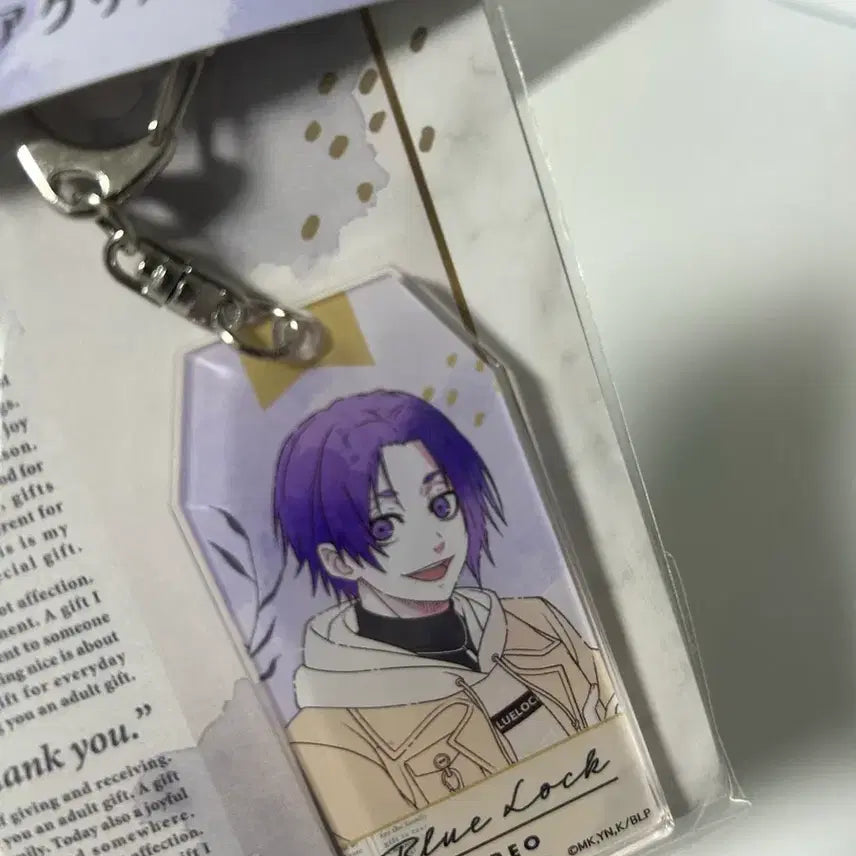 [BUNJANG] Blue Lock Bachira Meguru Acrylic Keychain / 블루록 아크릴 키홀더 레오