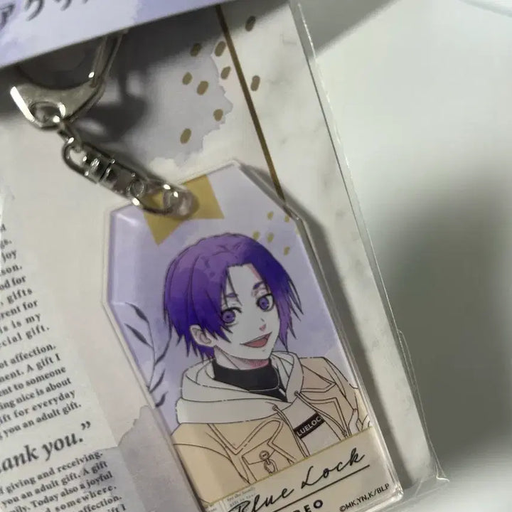 [BUNJANG] Blue Lock Bachira Meguru Acrylic Keychain / 블루록 아크릴 키홀더 레오