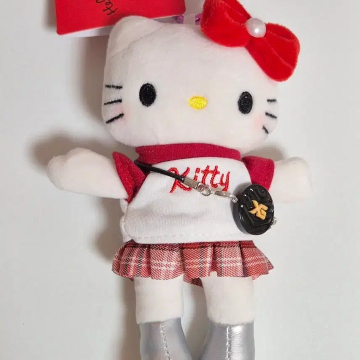 [BUNJANG] Hello Kitty Long Leg Plush Keychain / (새상품) 헬로키티 롱다리 인형 키링