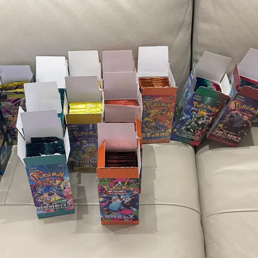 [BUNJANG] Pokemon Card Booster Pack - Inferno, Mega Dream, Chojo, Ninja, White Flare / 어비스아이 인페르노 메가드림 초전 닌자 화이트플레어 포켓몬카드 낱팩