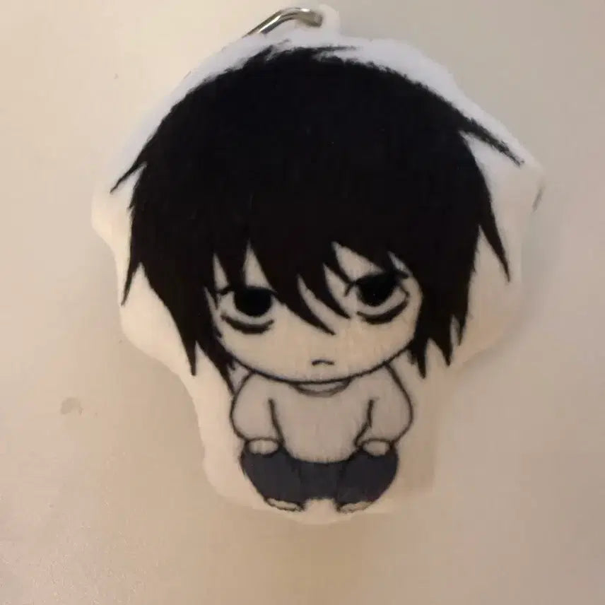[BUNJANG] Death Note L Cushion Keychain / 우왓님 데스노트 엘 쿠션 키링