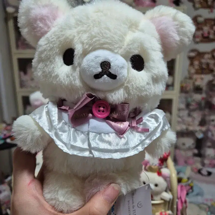 [BUNJANG] Maison de FLEUR x Rilakkuma Korilakkuma Plush Doll / 메종드플뢰르 코리락쿠마 누이