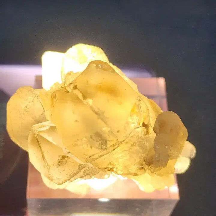[BUNJANG] Brazil Natural Crystal Cluster Raw Stone with Stand / 브라질 천연 크리스탈 수정 클러스터 원석+받침대