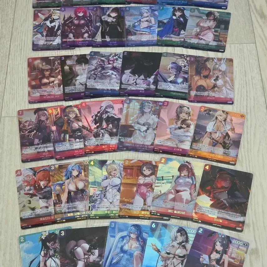 [BUNJANG] Nier: Automata SR Card Bundle Set (No Duplicates) / 니케 니벨아레나 노중복 SR일괄
