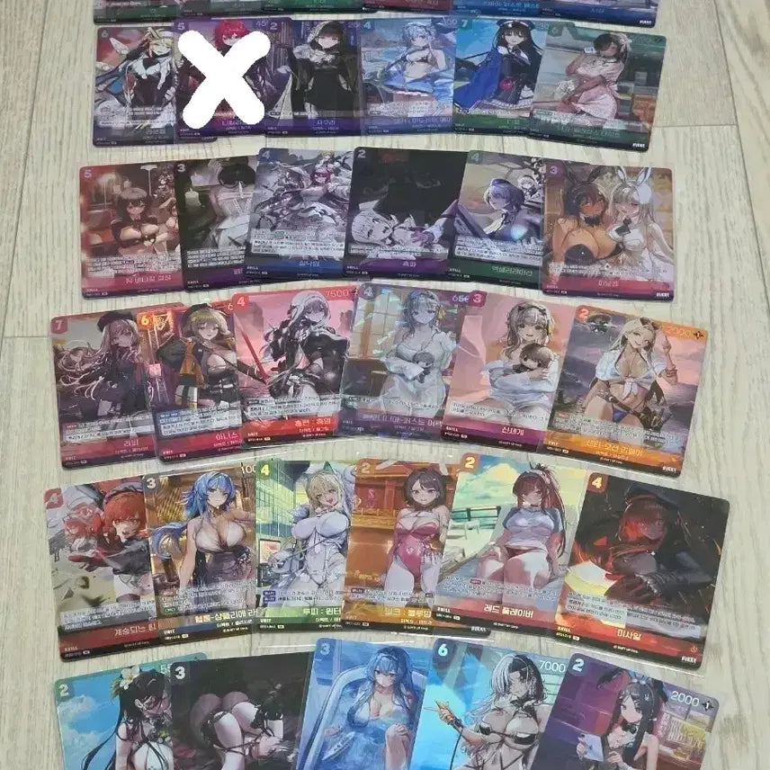 [BUNJANG] Nier: Automata SR Card Bundle Set (No Duplicates) / 니케 니벨아레나 노중복 SR일괄