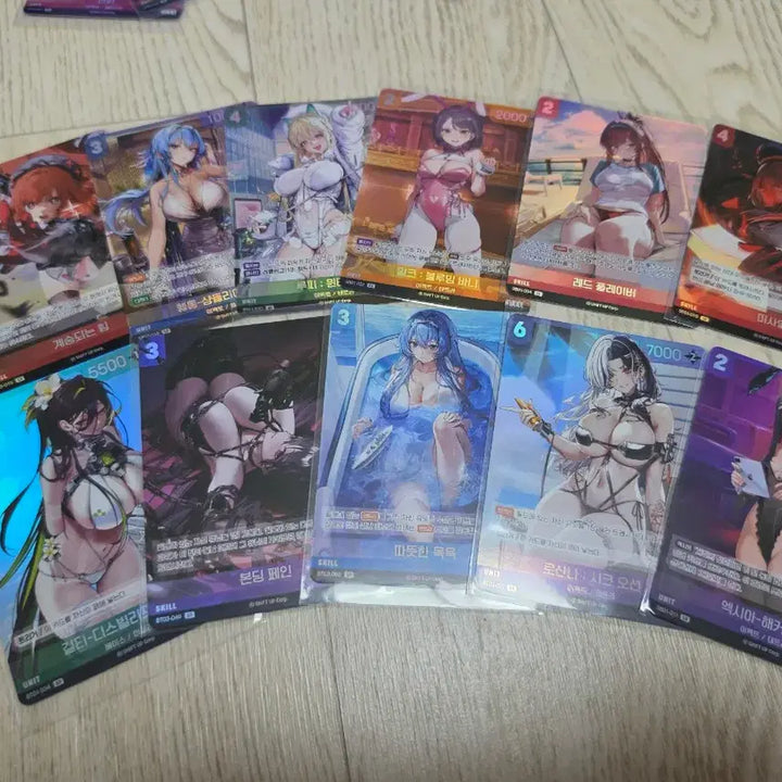 [BUNJANG] Nier: Automata SR Card Bundle Set (No Duplicates) / 니케 니벨아레나 노중복 SR일괄